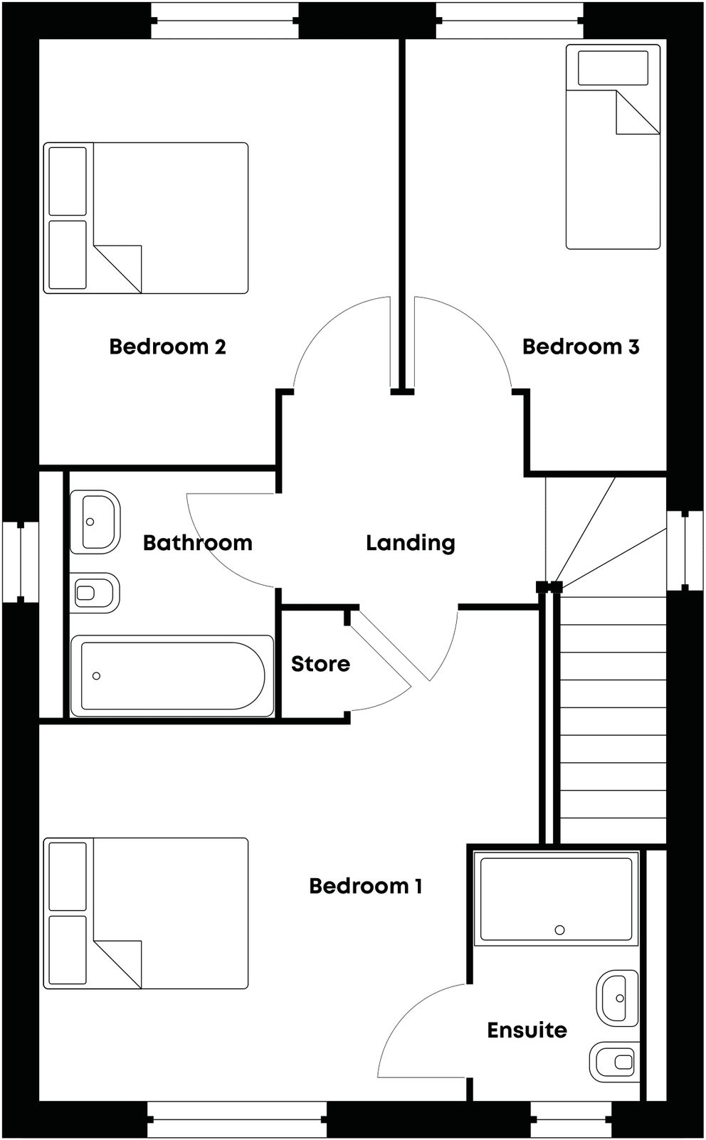Plot 39, Nuthatch, Welbeck Gardens, Bolsover floorplan