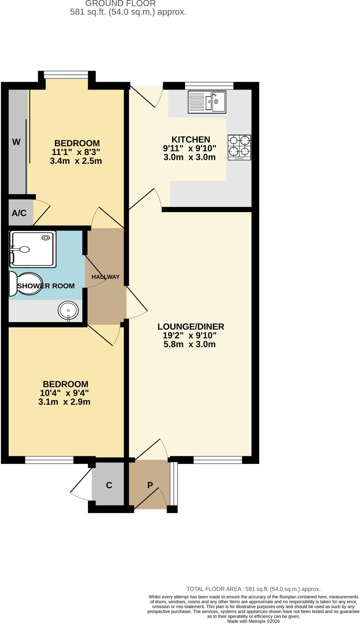 Brackenhurst, Ranelagh Road, Malvern, Worcestershire, WR14 1EL floorplan