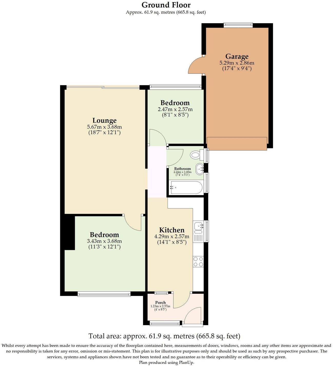 Plaford Road, Sprowston floorplan
