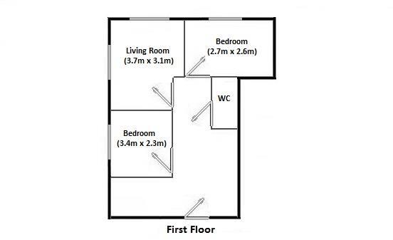Anson Road, Rusholme, £145pppw floorplan