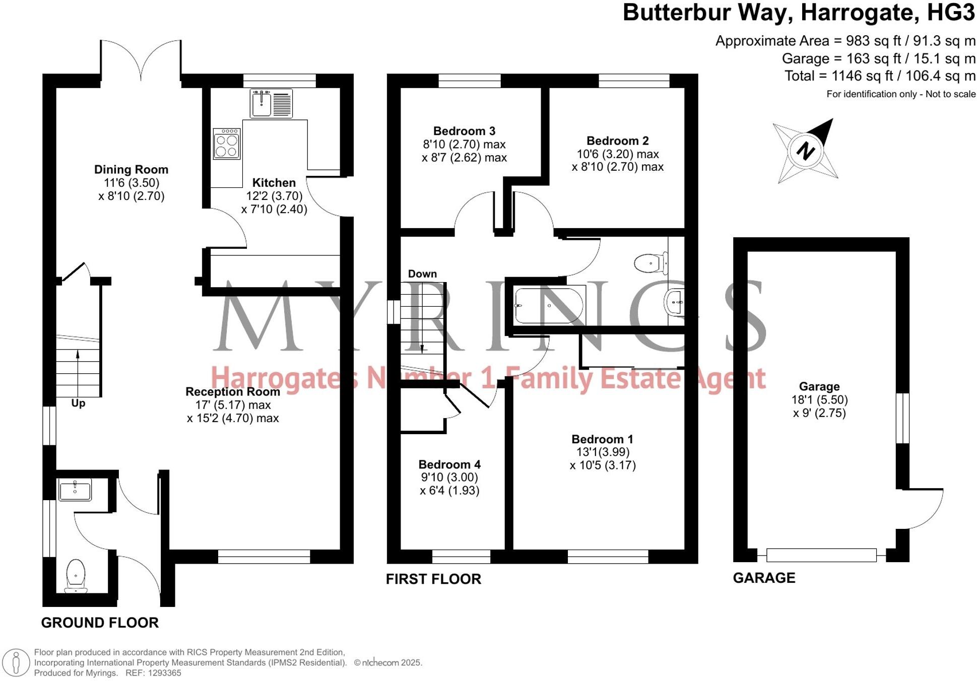 Butterbur Way, Harrogate, HG3 floorplan