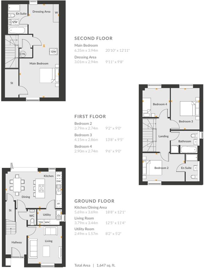 Thames View, Blunsdon, Swindon floorplan