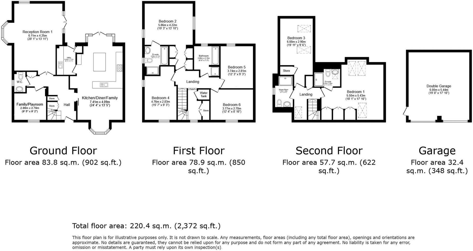 Bodington Way, Leeds, LS16 floorplan
