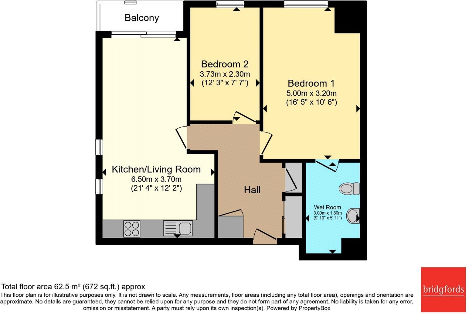 Flat 53 Heald Farm Court, Newton-Le-Willows, St Helens, Merseyside, WA12 floorplan