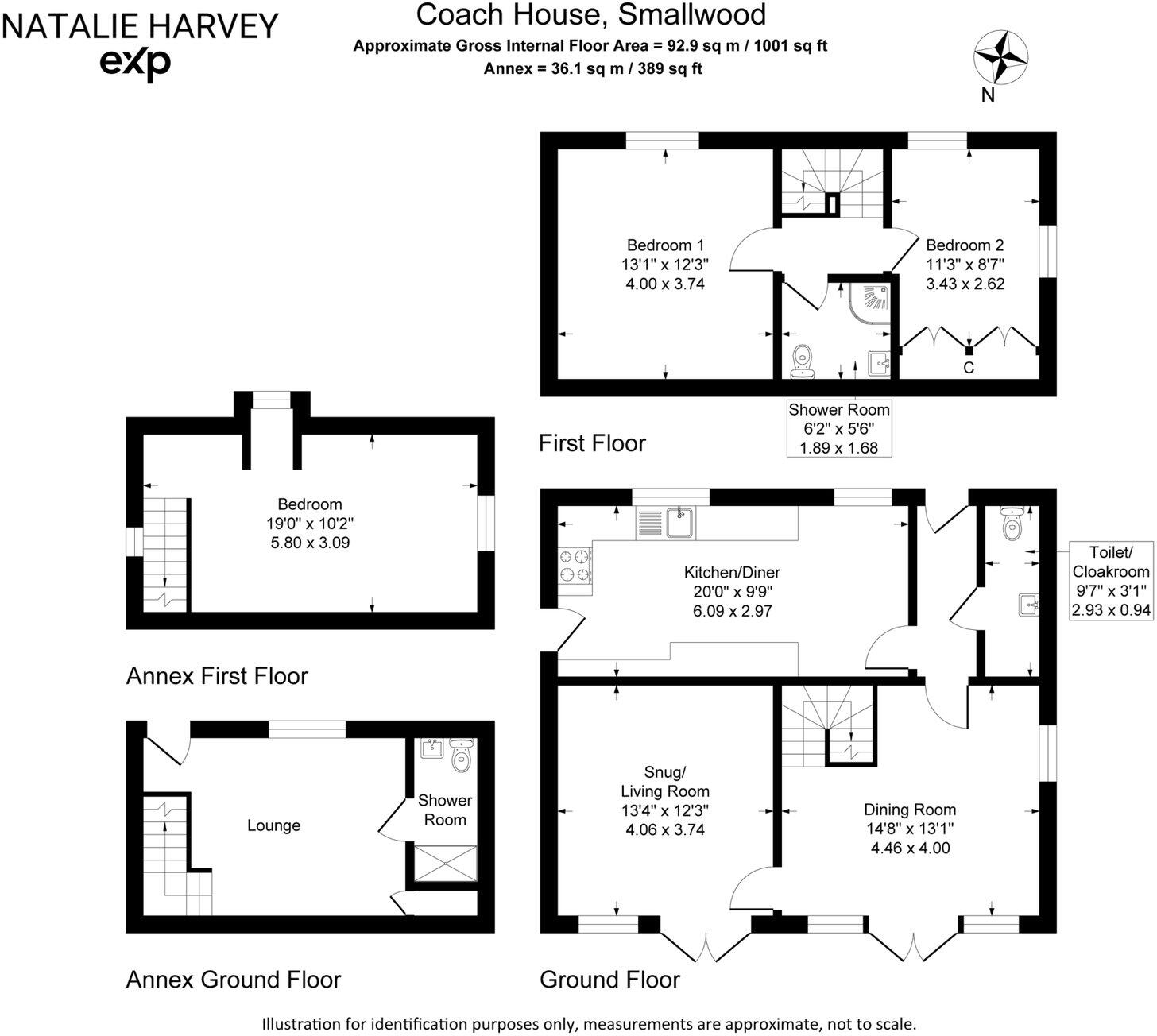 The Coach House, Smallwood, Cheshire floorplan