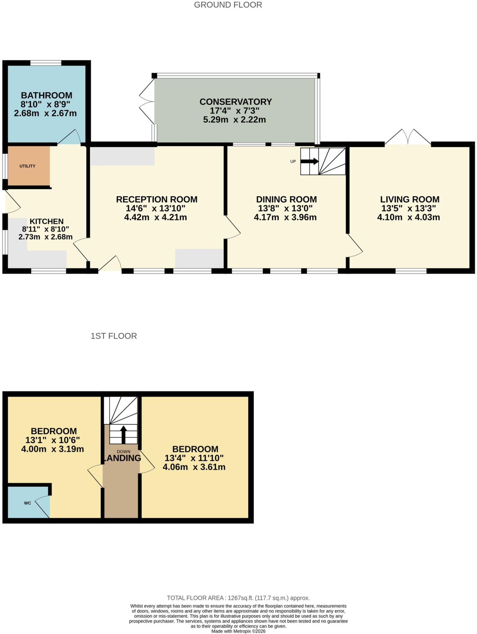 Leintwardine, Craven Arms, SY7 floorplan