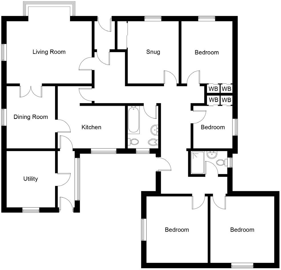 Deans Oak, Meikleour, PH2 6DZ floorplan