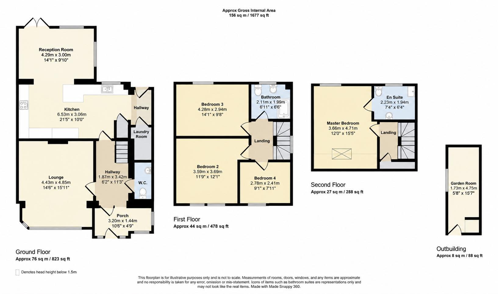 Thornbury Gardens, Borehamwood floorplan