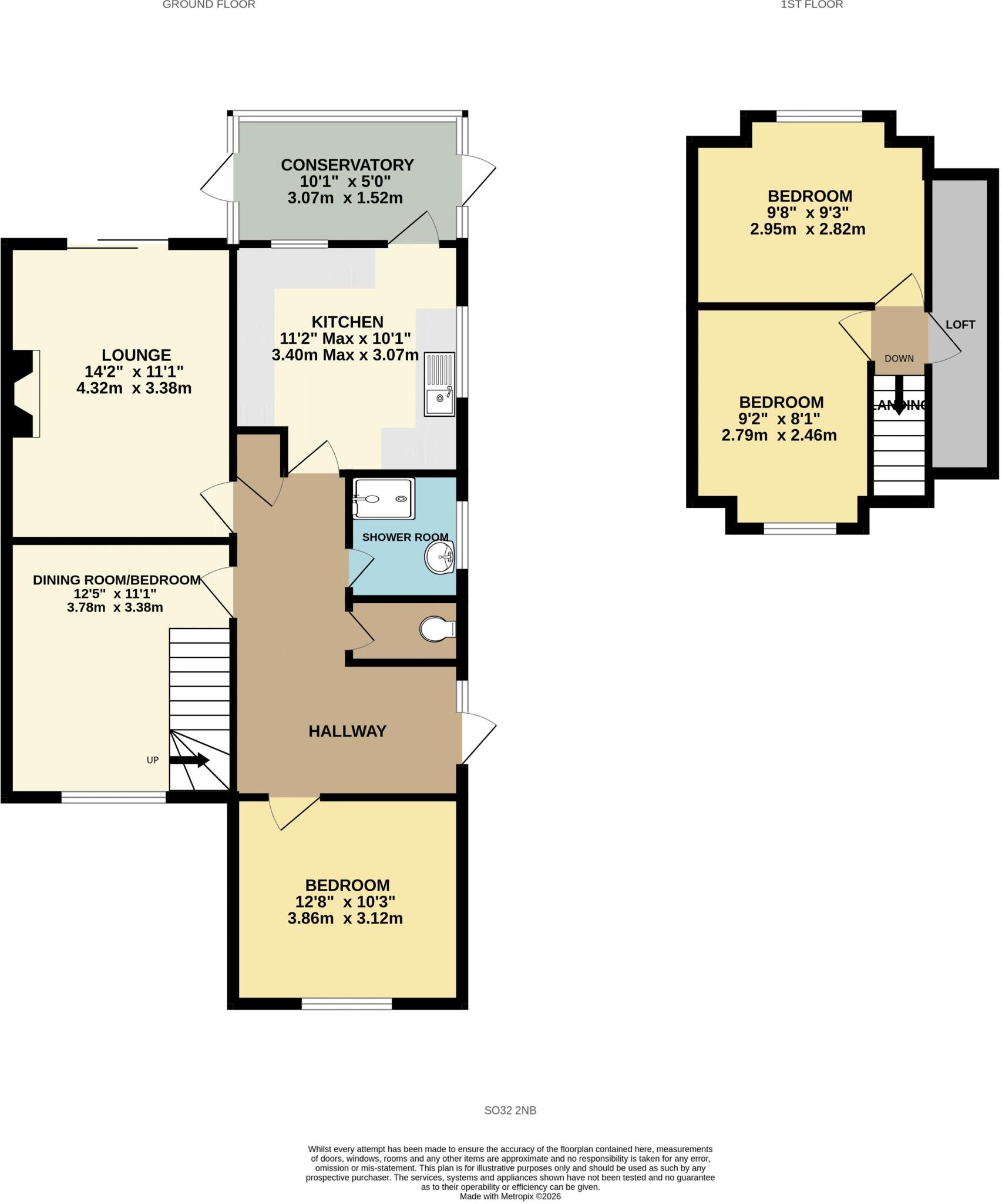 Waltham Chase floorplan
