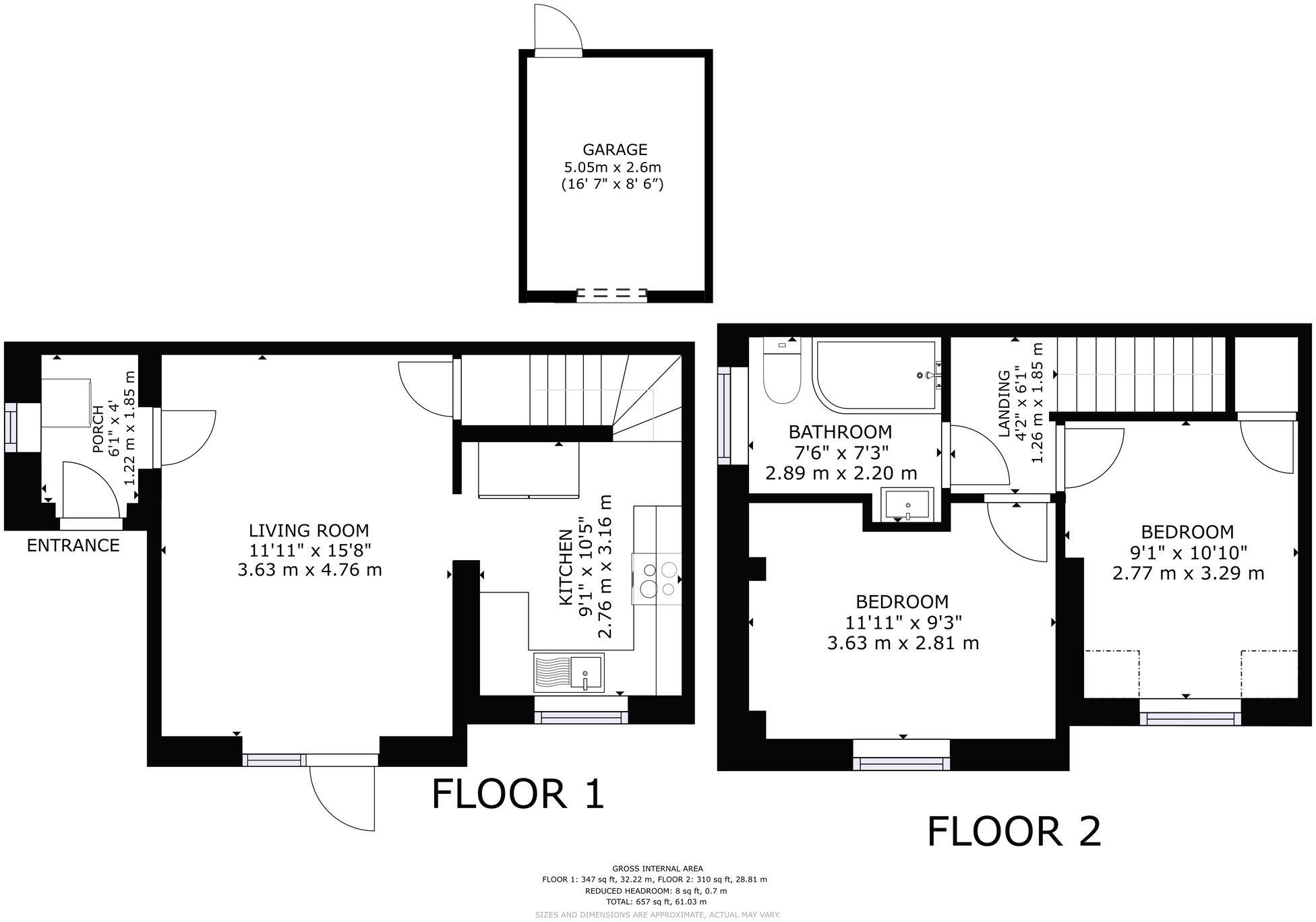 The Willows, Witney, OX28 floorplan