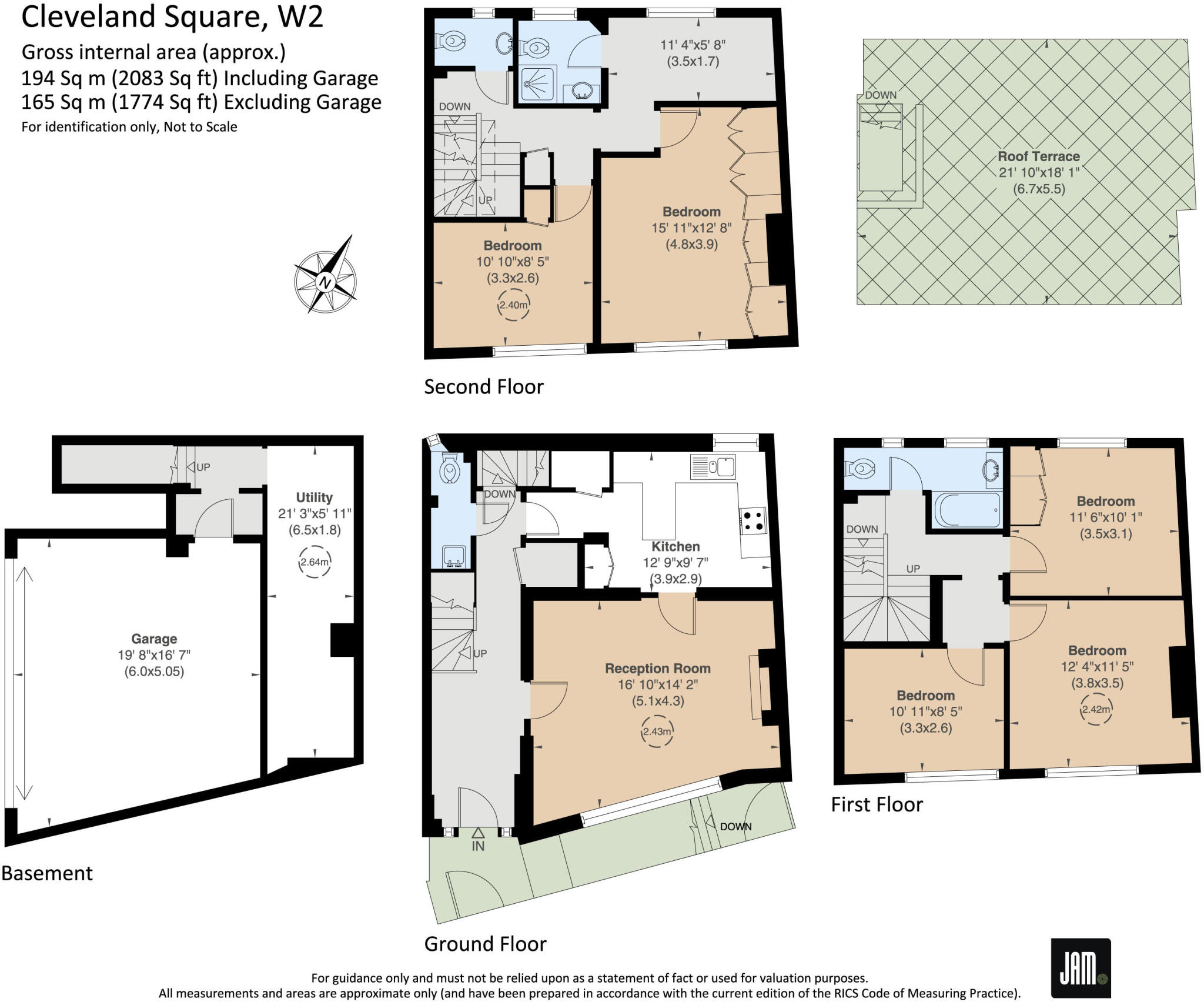 Cleveland Square, Bayswater, London floorplan