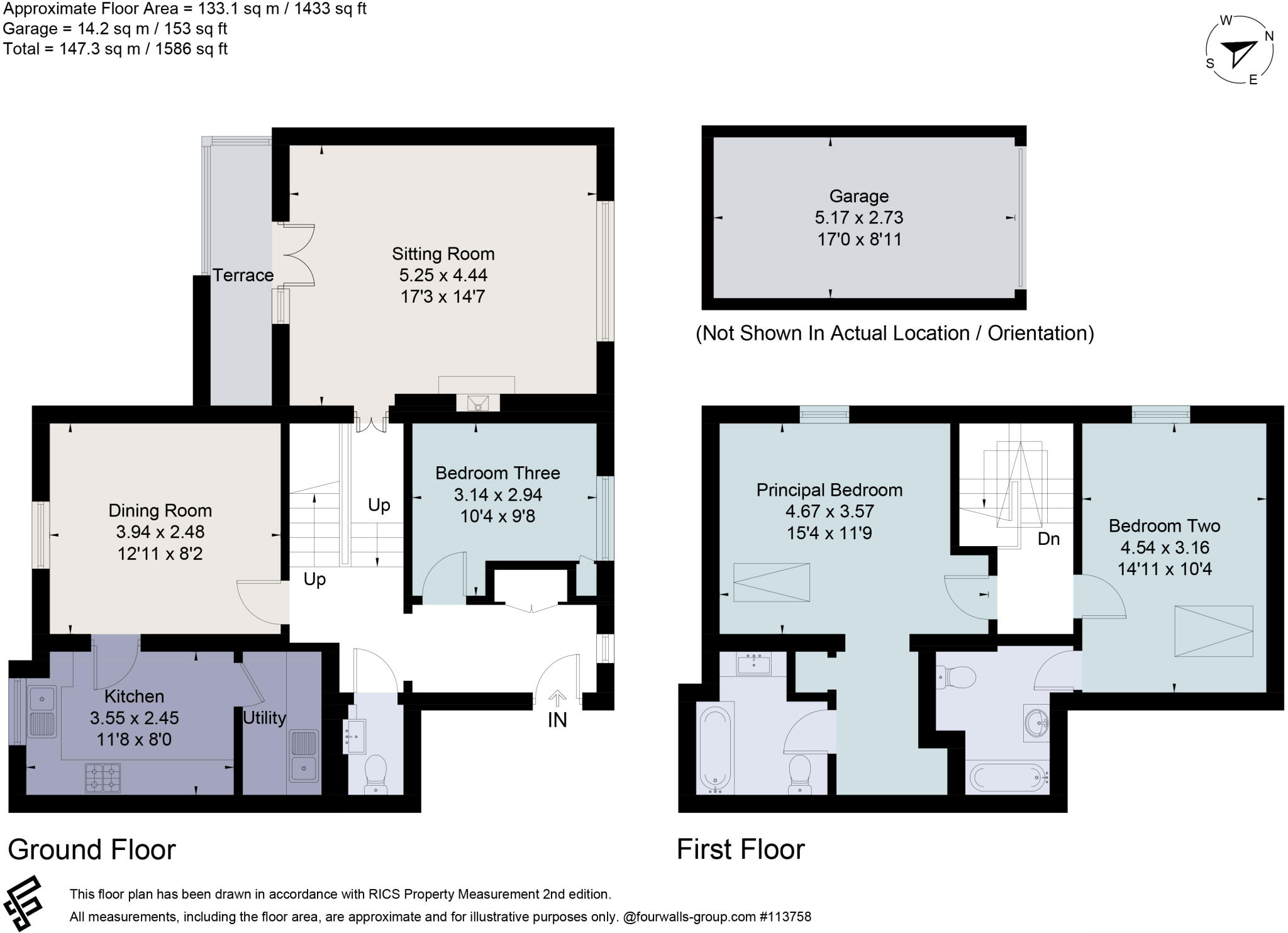Hough Green, Chester, Cheshire West and Ches, CH4 floorplan