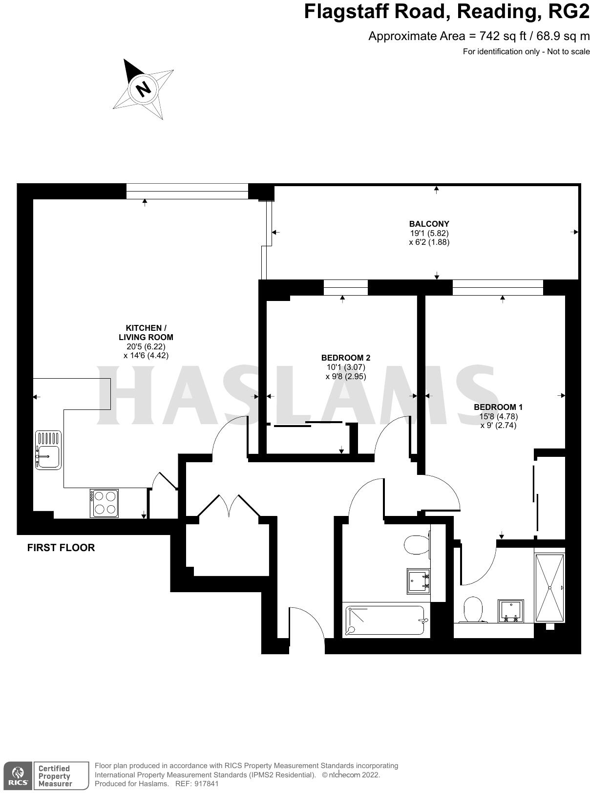 Flagstaff Road, Reading, RG2 floorplan