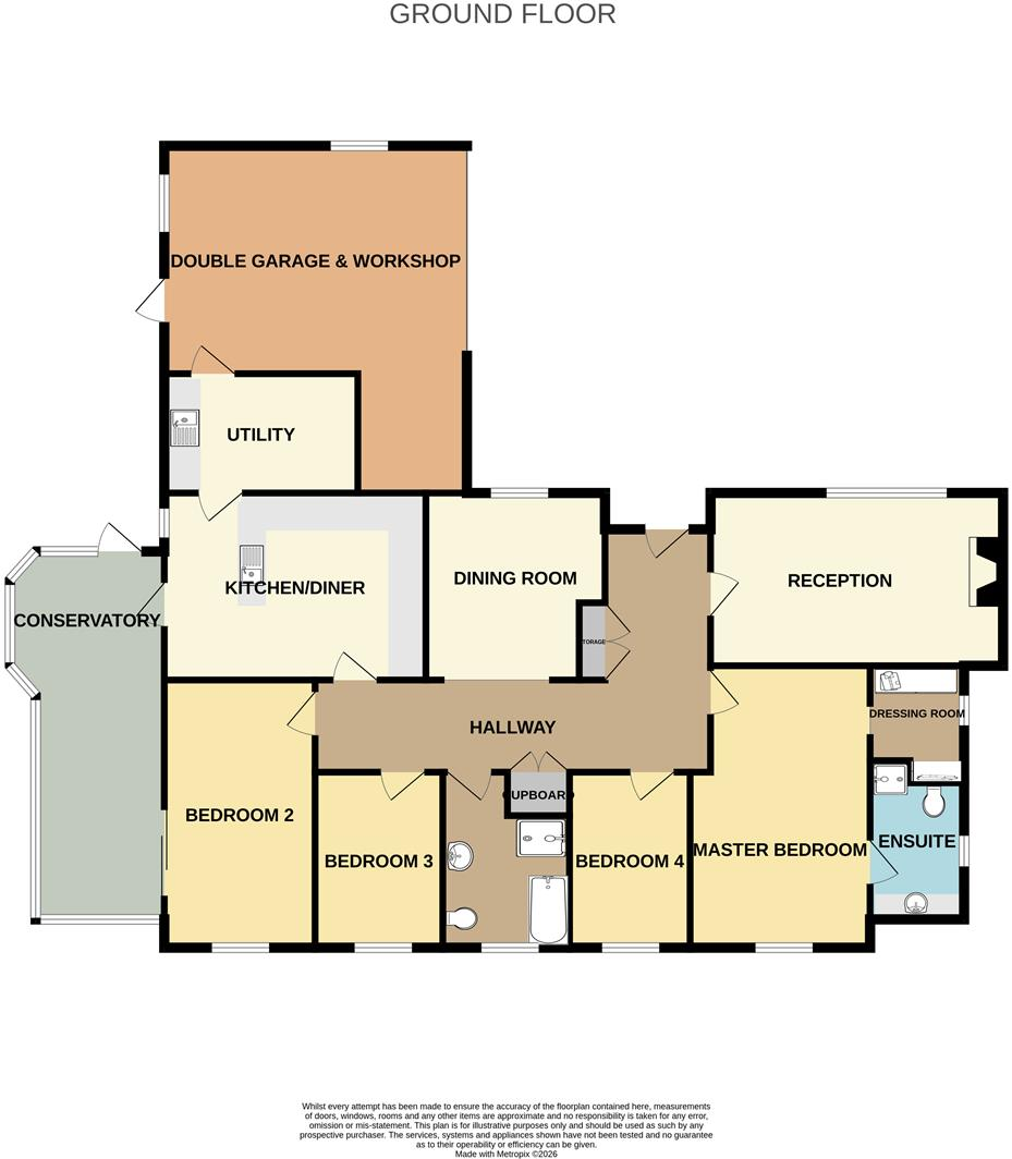 Church Street, East Markham, Newark floorplan