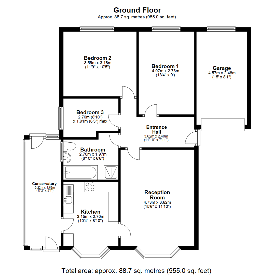 Eton Road, Trusthorpe floorplan