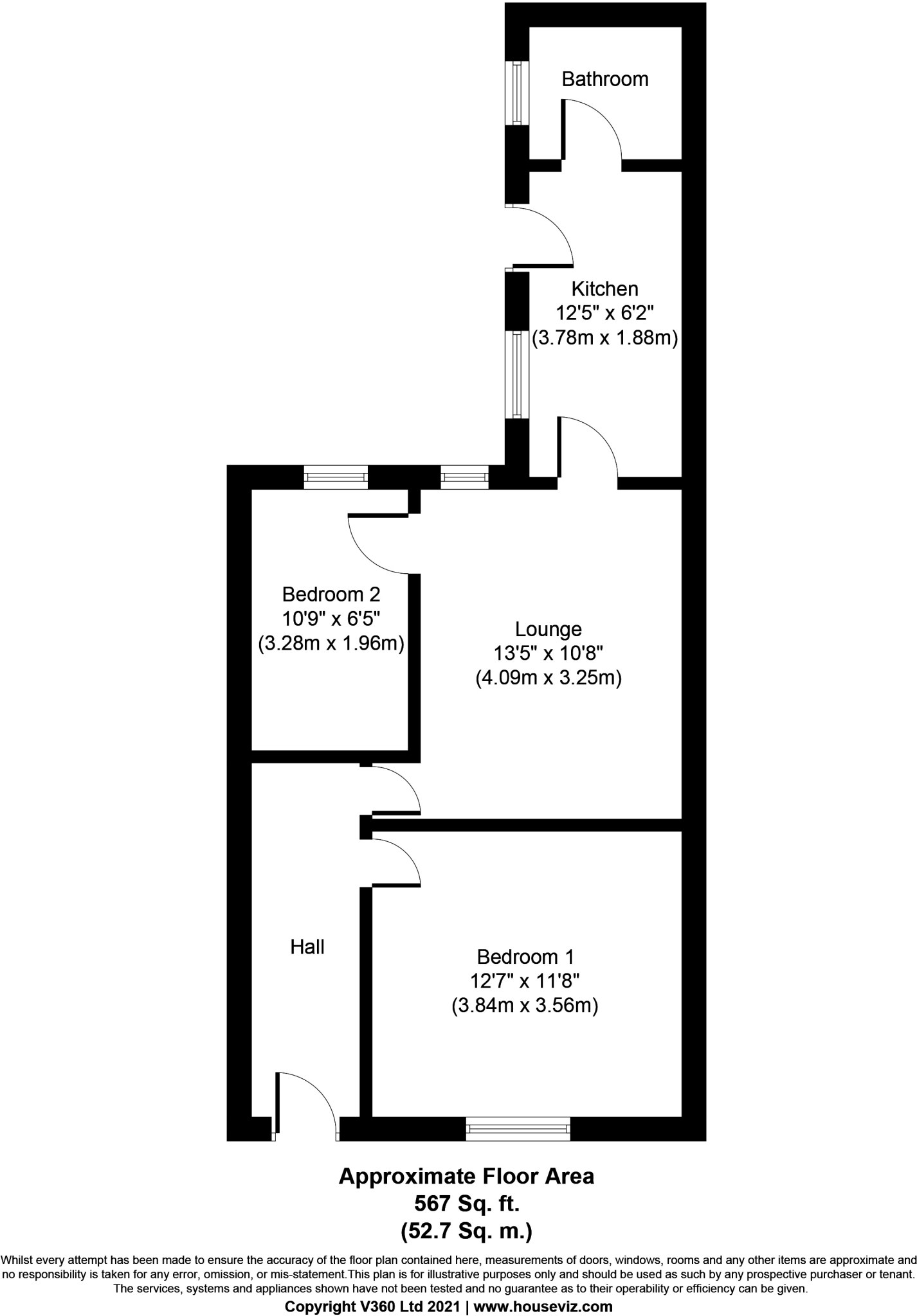 Exeter Street, Pallion, Sunderland floorplan