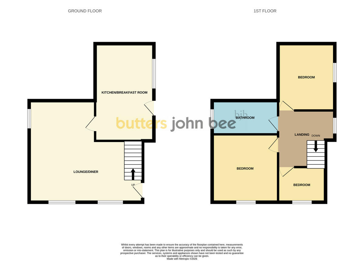 St Anns Road, Middlewich floorplan