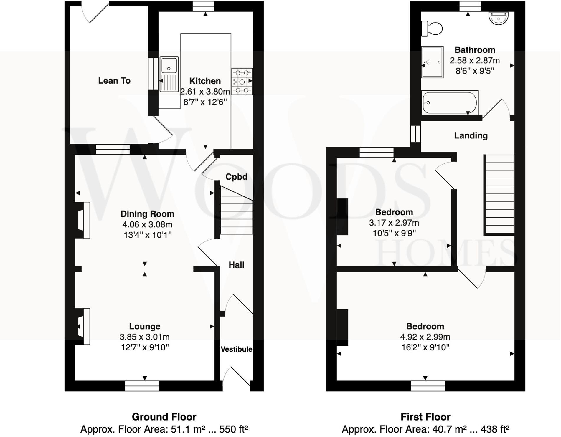 Exeter Road, Kingsteignton, TQ12 floorplan