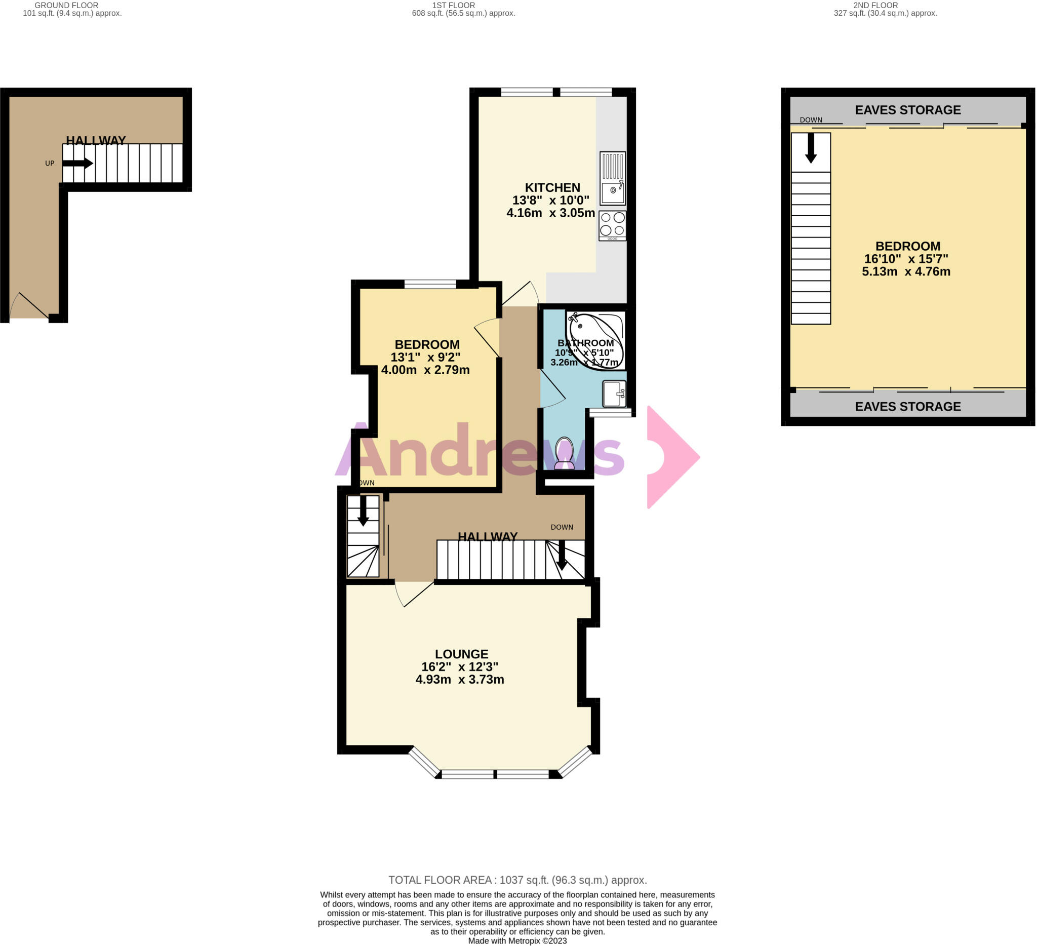 Brighton Road, Purley, CR8 floorplan
