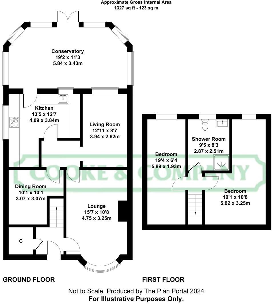 Firvale Close, Leigh floorplan