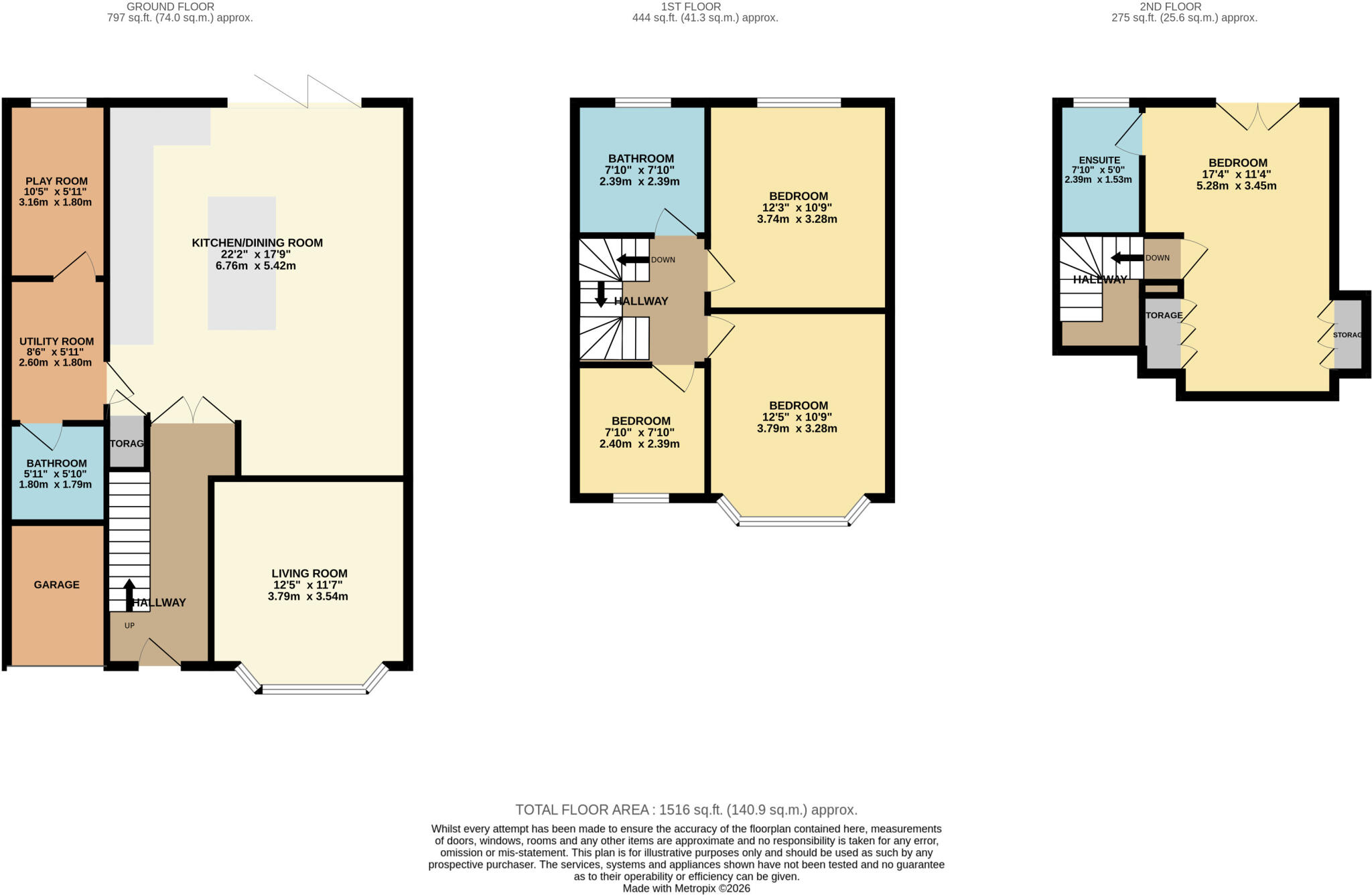 Hollyshaw Crescent, Leeds, LS15 floorplan