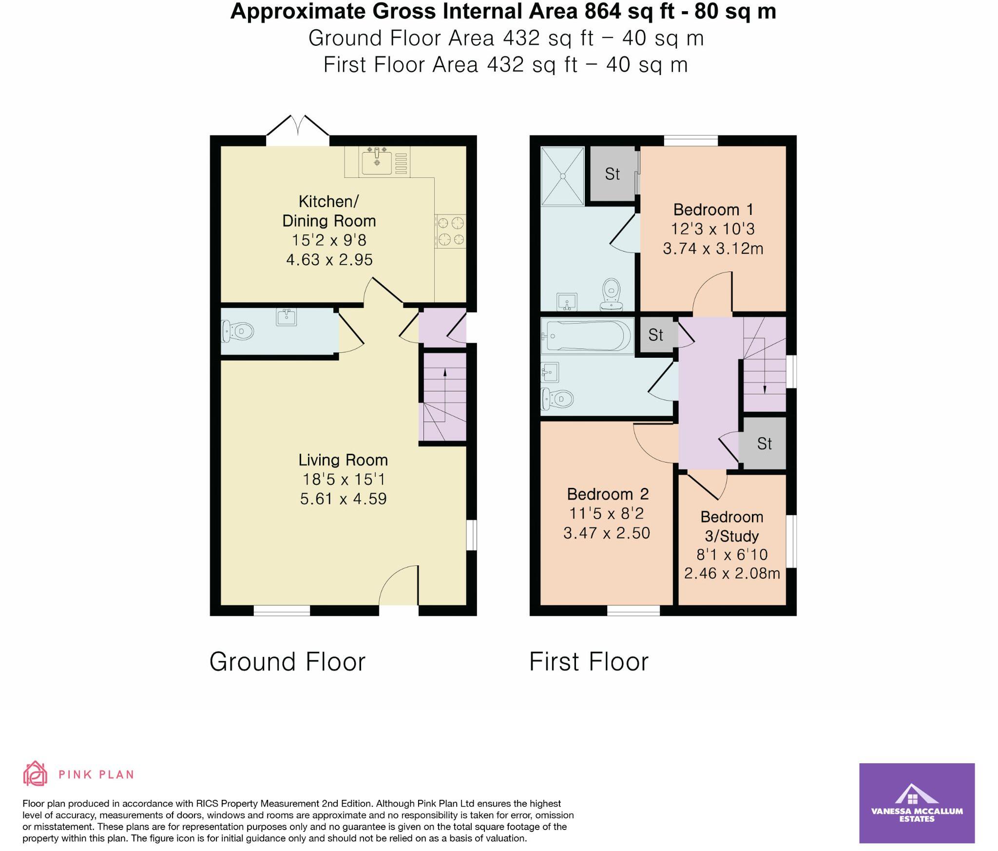 Overfield Close, Hatfield, AL10 floorplan