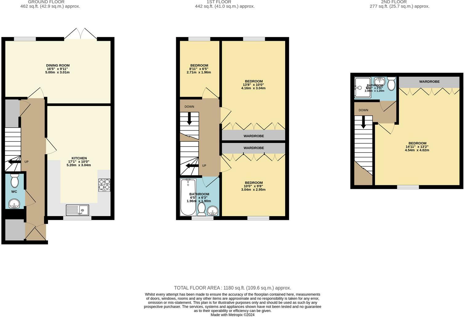 33, Transvaal Terrace, Batley floorplan