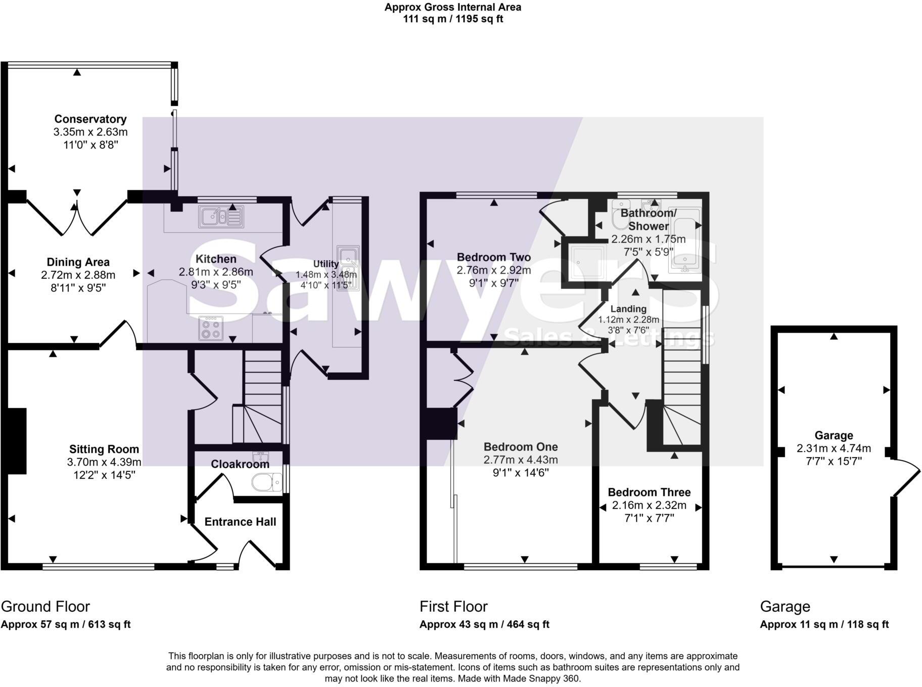 The Beagles, Cashes Green, Stroud floorplan