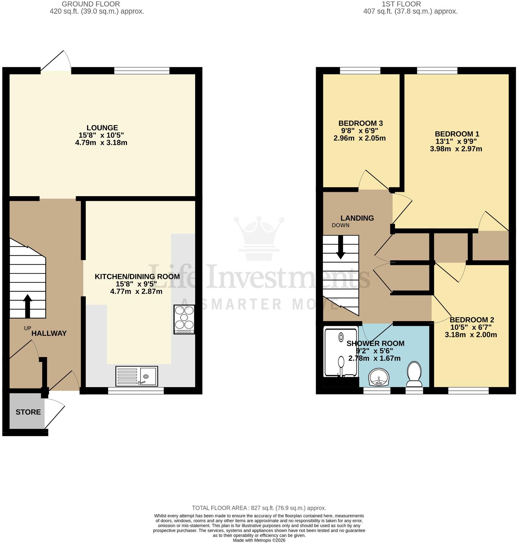 Patterdale, Rugby, Warwickshire, CV21 floorplan