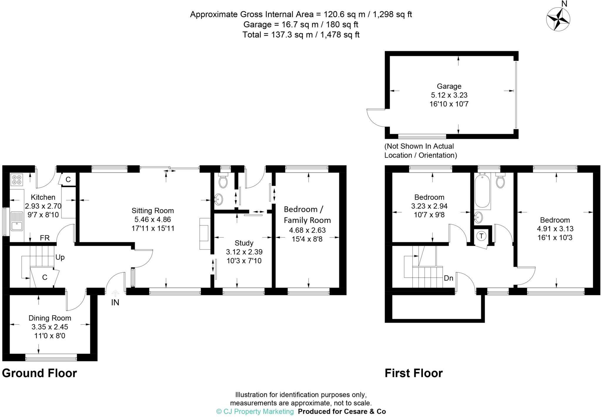 Grange Road, Tring floorplan