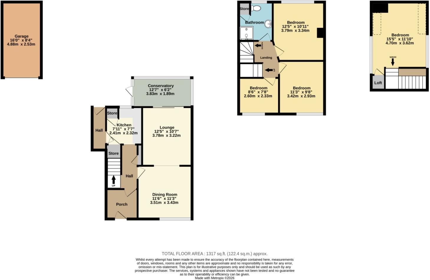 Rivers Road, Teynham, Sittingbourne, Kent, ME9 floorplan
