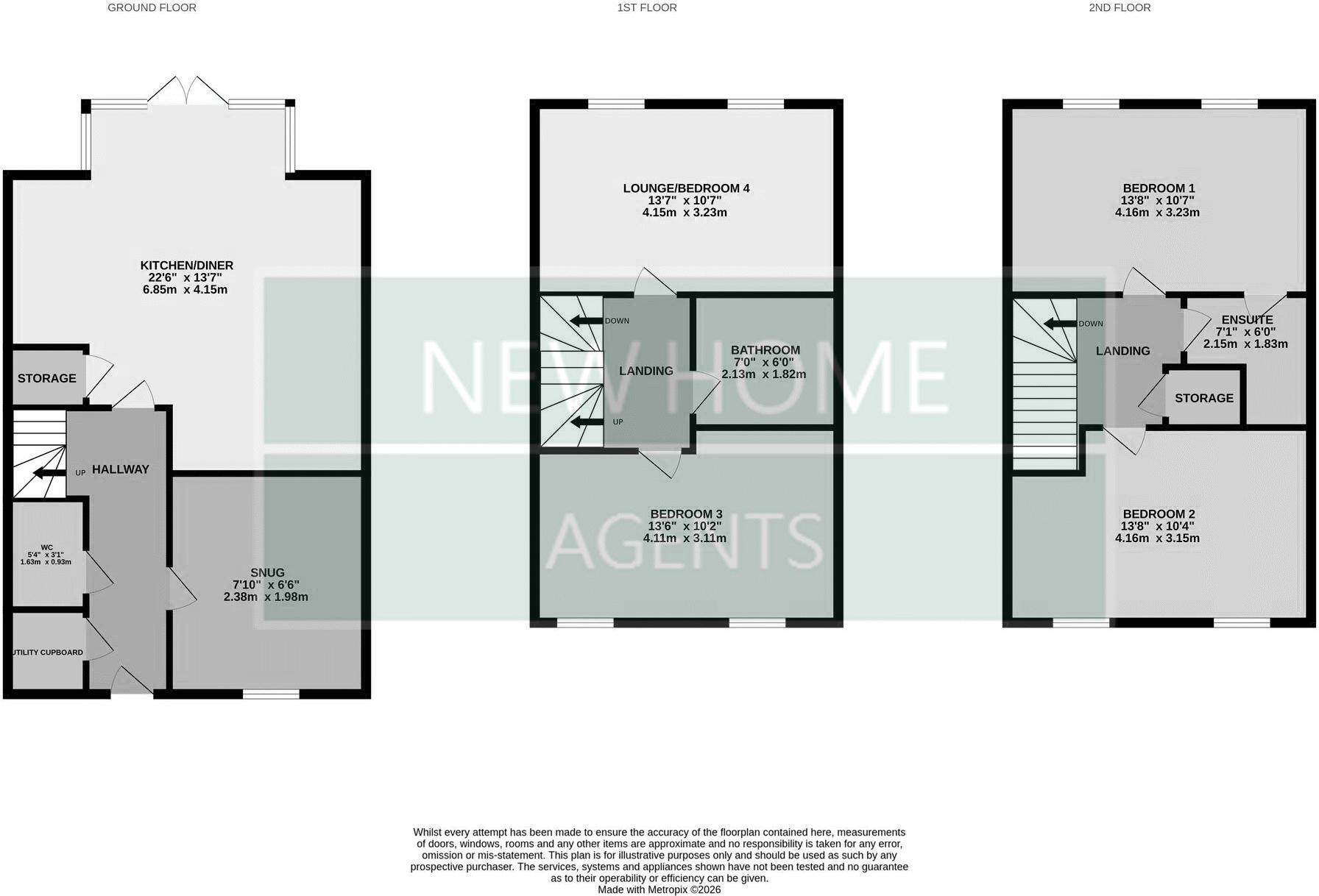 Juniper Drive, Rainworth, Mansfield, NG21 0WA floorplan