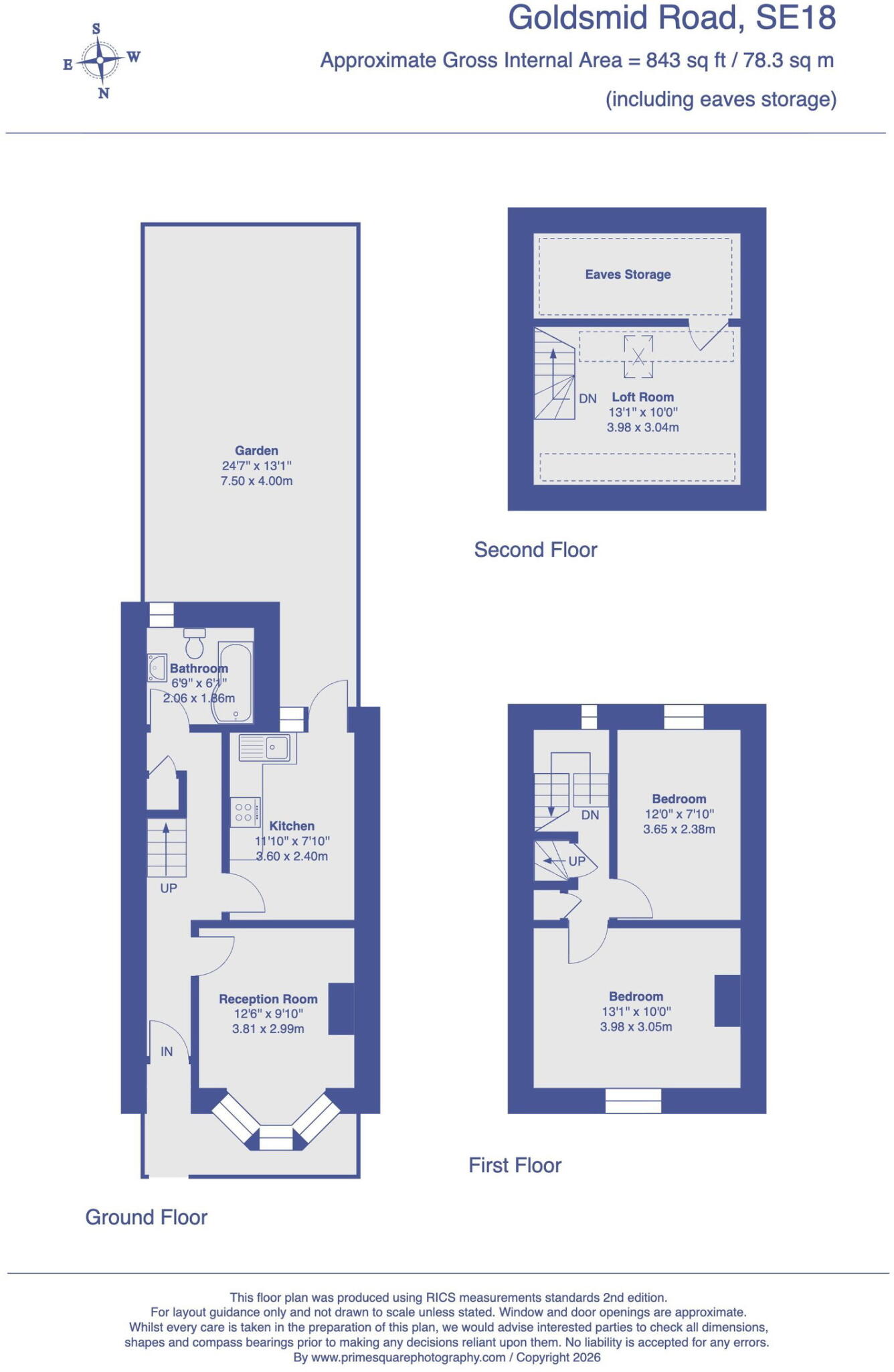 Goldsmid Street, Plumstead, SE18 1PT floorplan