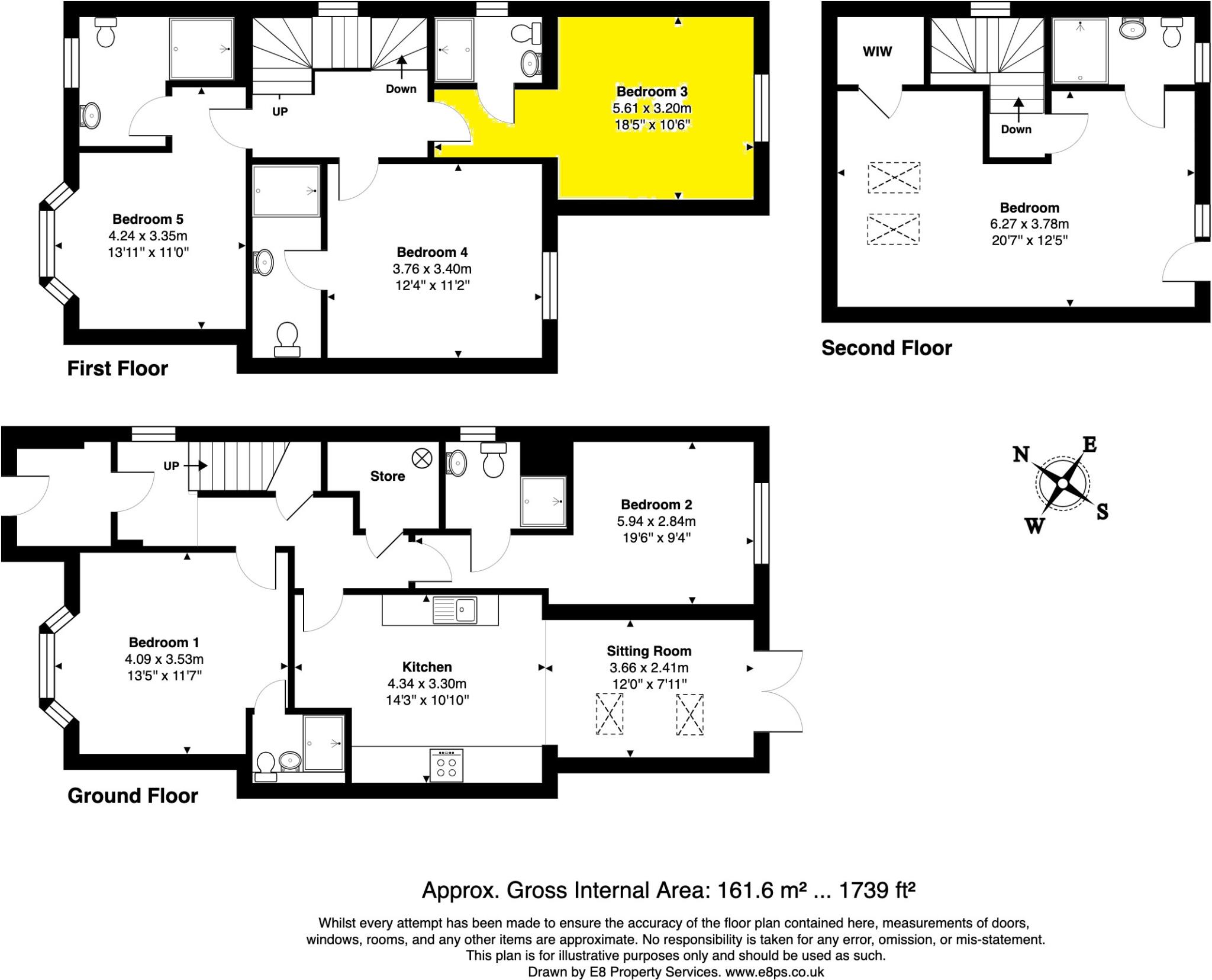 Wentworth Road, Cutteslowe floorplan