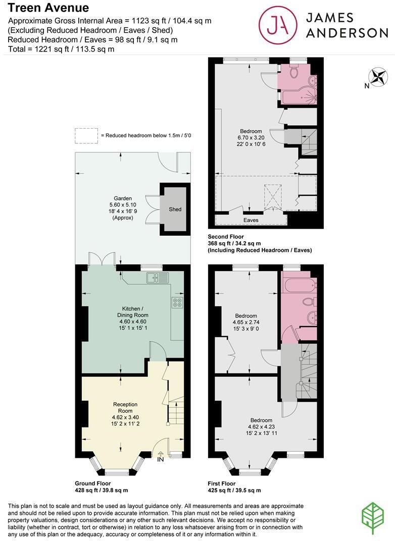 Treen Avenue, Barnes, London, SW13 floorplan