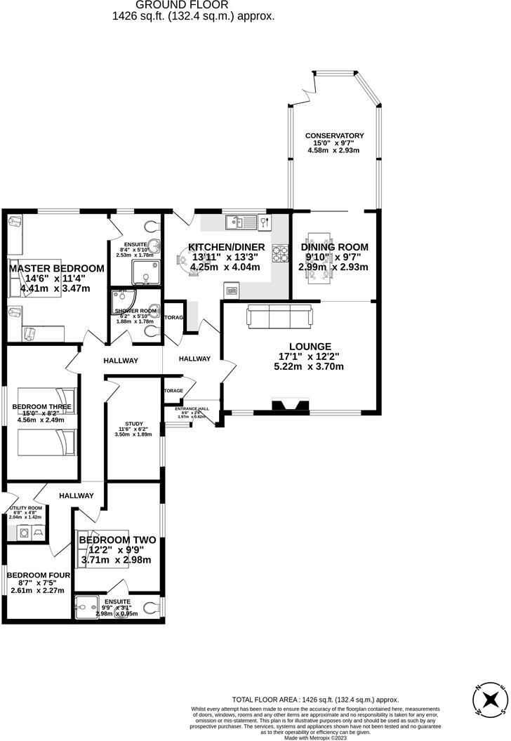 Spring Meadow, Leyland floorplan