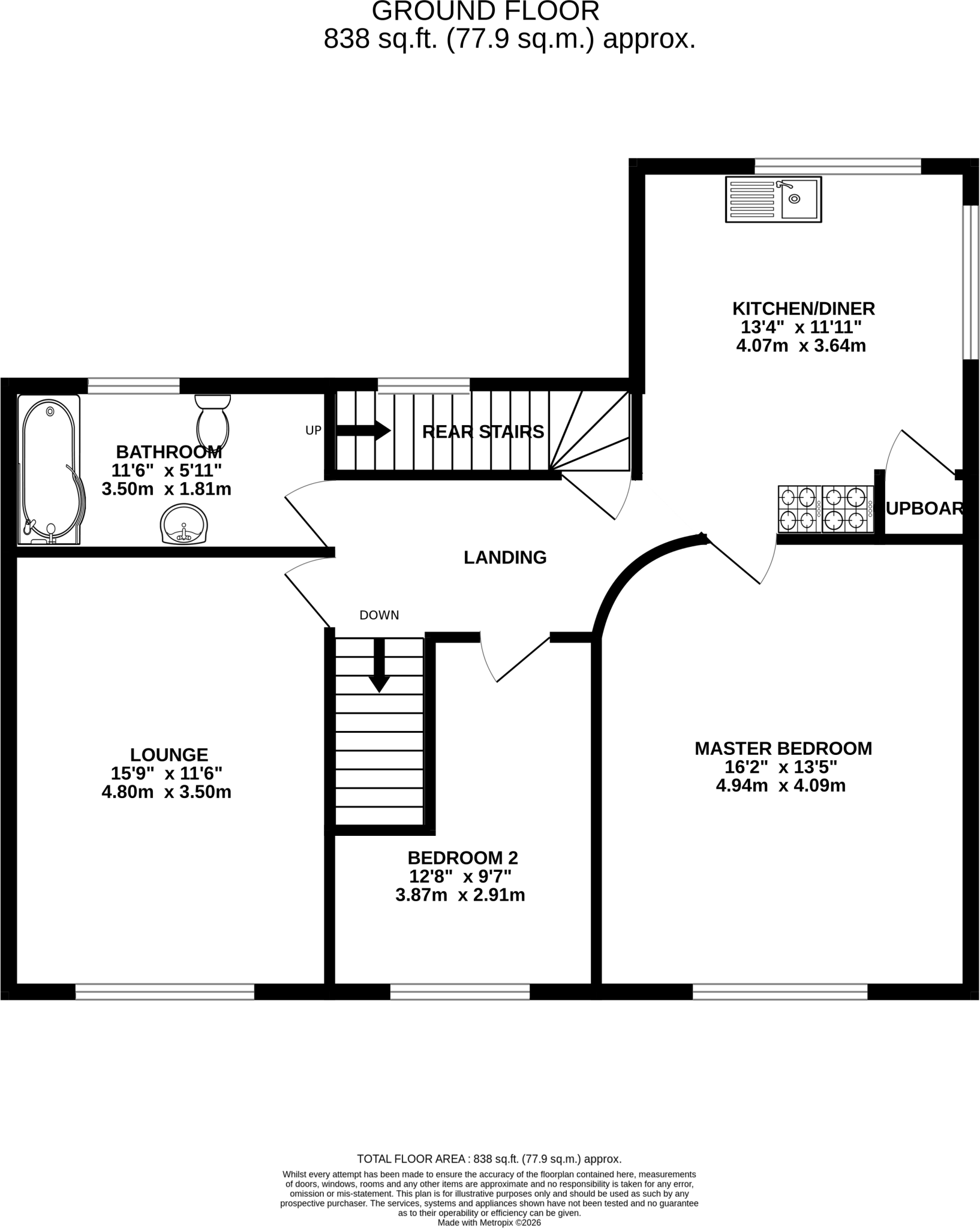 Front Street, Blyth, NE24 floorplan