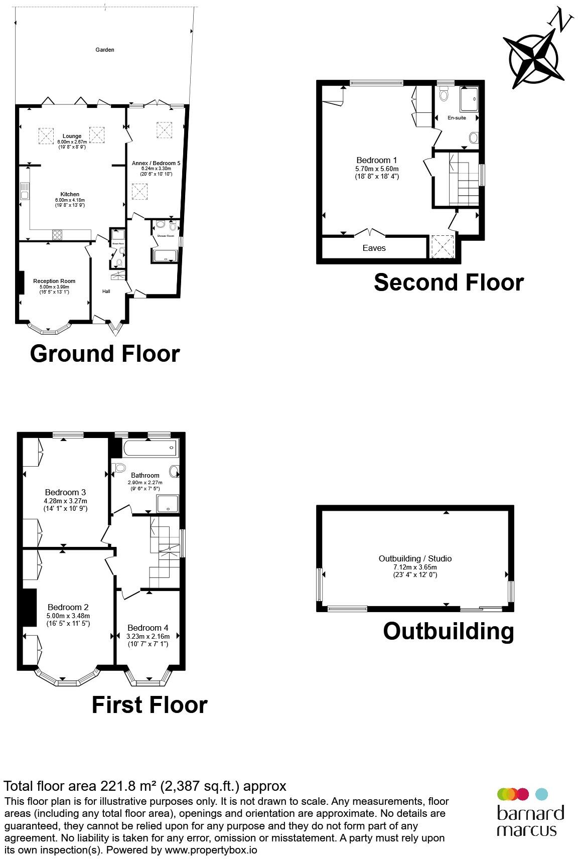 Goldsmith Road, London floorplan