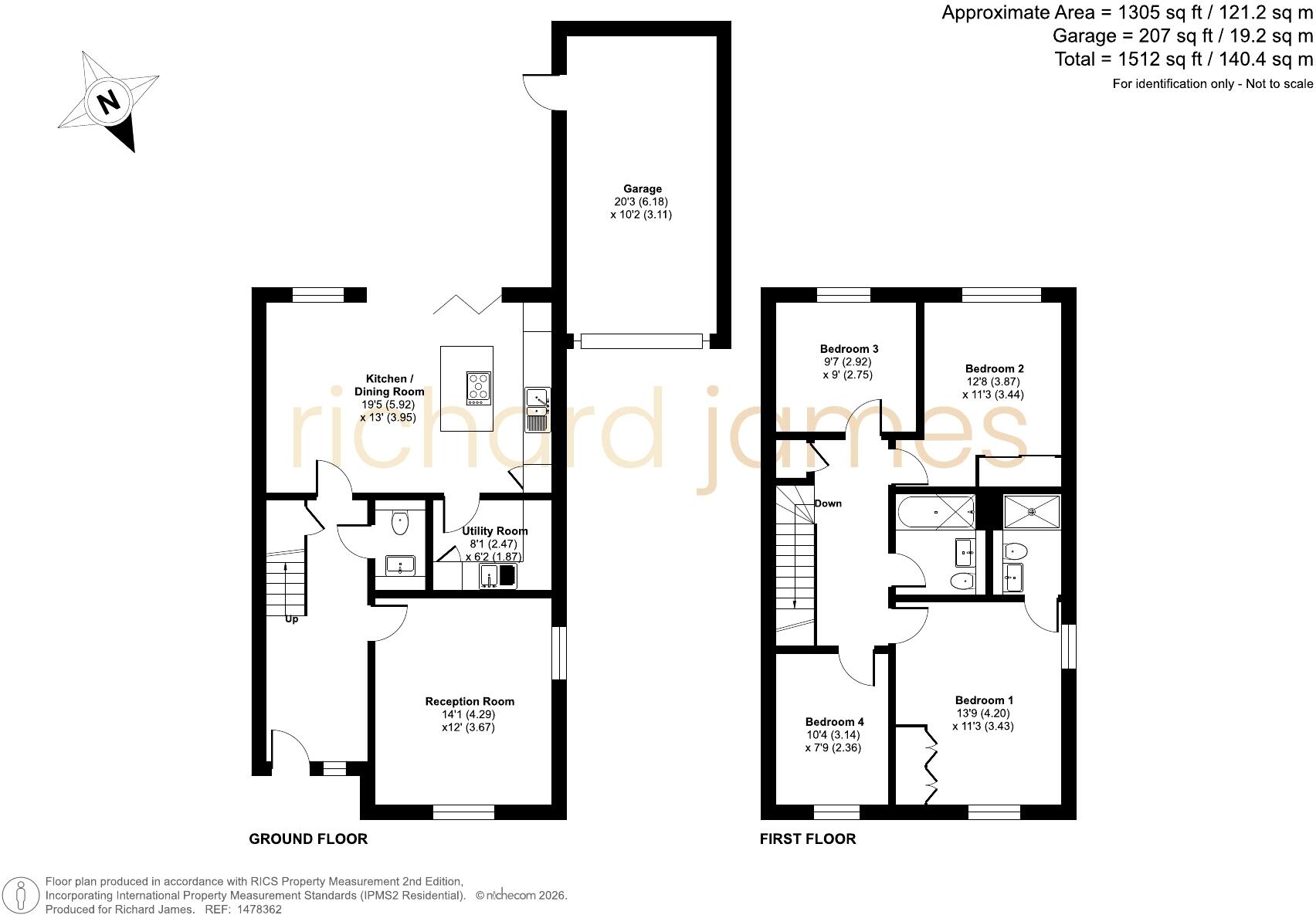Thames View, Blunsdon, Swindon, SN26 floorplan