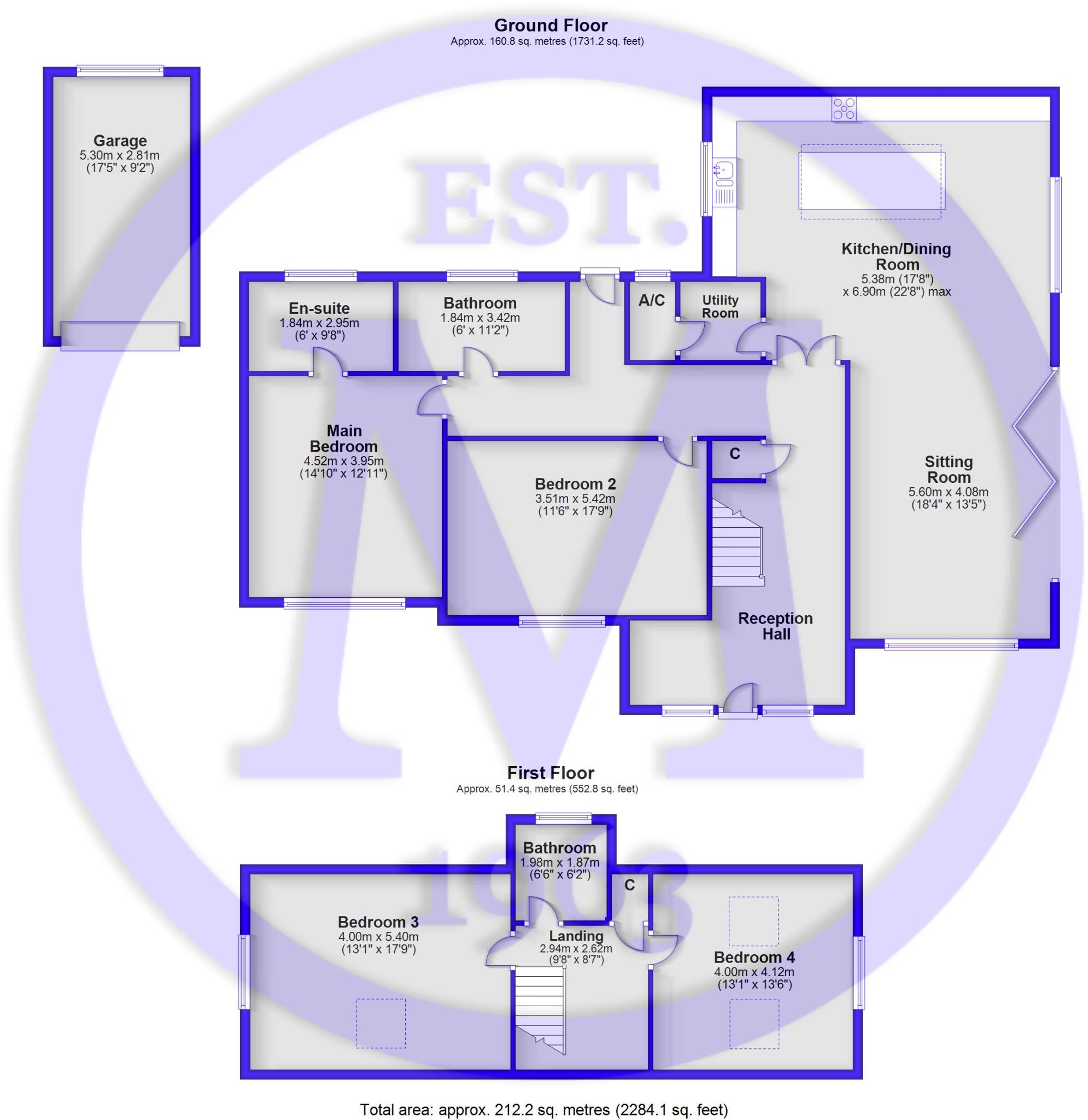 Winton Way, New Milton, Hampshire, BH25 floorplan