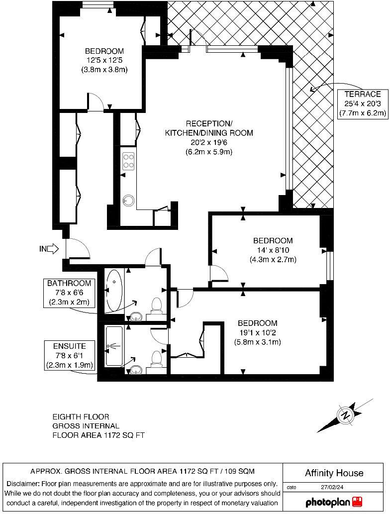 Affinity House,  Beresford Avenue, Wembley floorplan