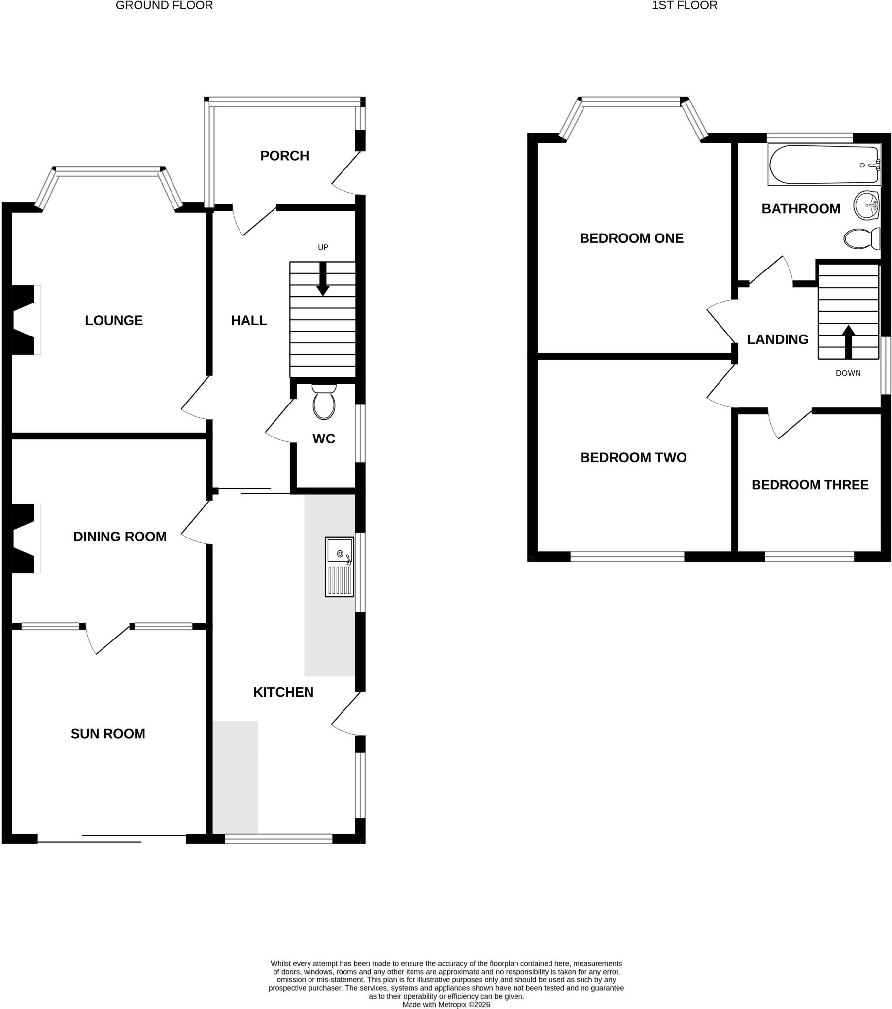 St James Road, Cannock, Staffordshire, WS11 floorplan