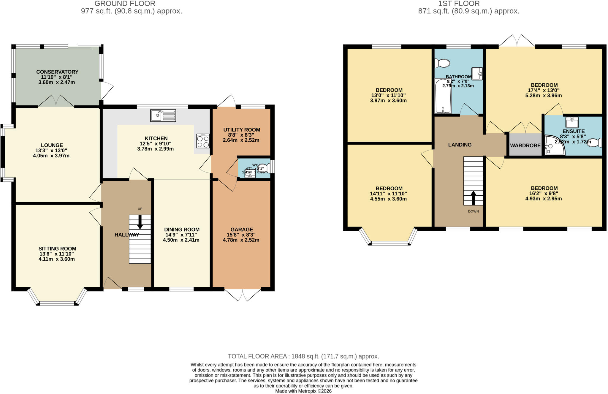Lyndene Gardens, Gatley, Cheadle, Greater Manchester, SK8 floorplan