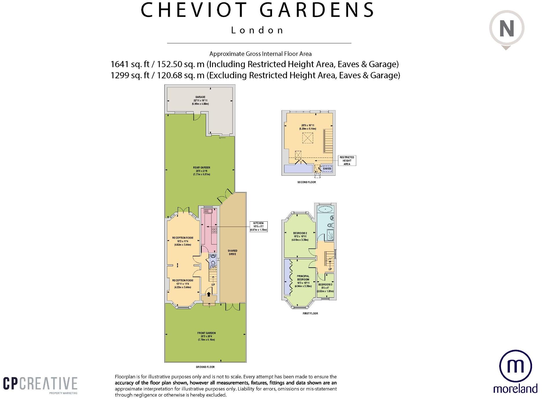 Cheviot Gardens, Golders Green Estate, NW2 floorplan