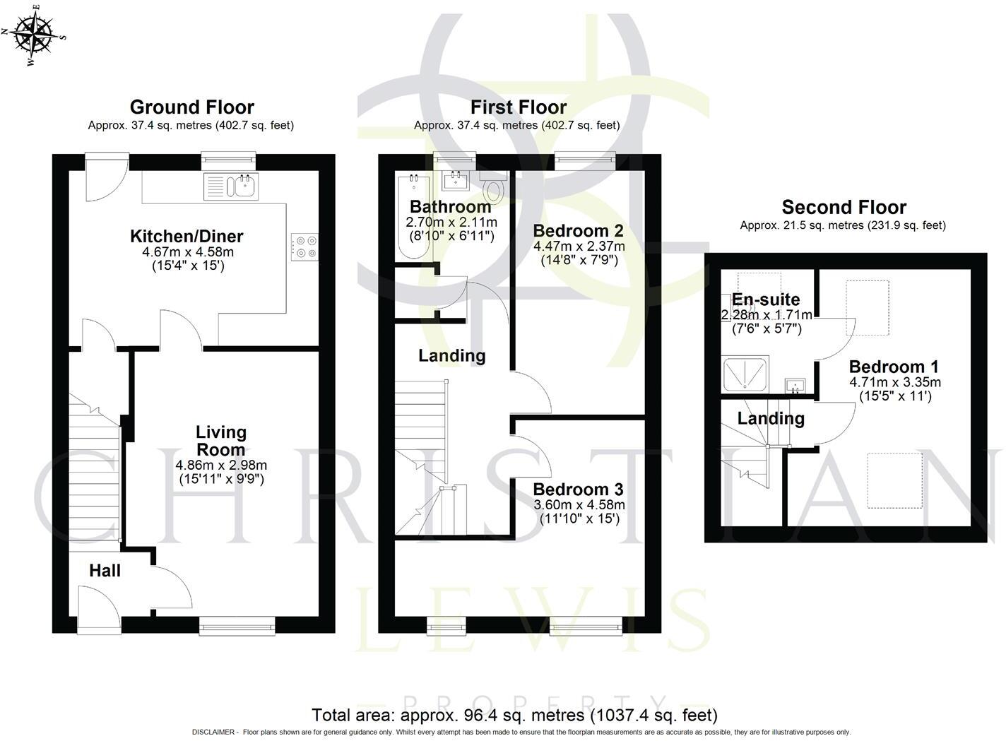 Welland Fields, Evesham floorplan