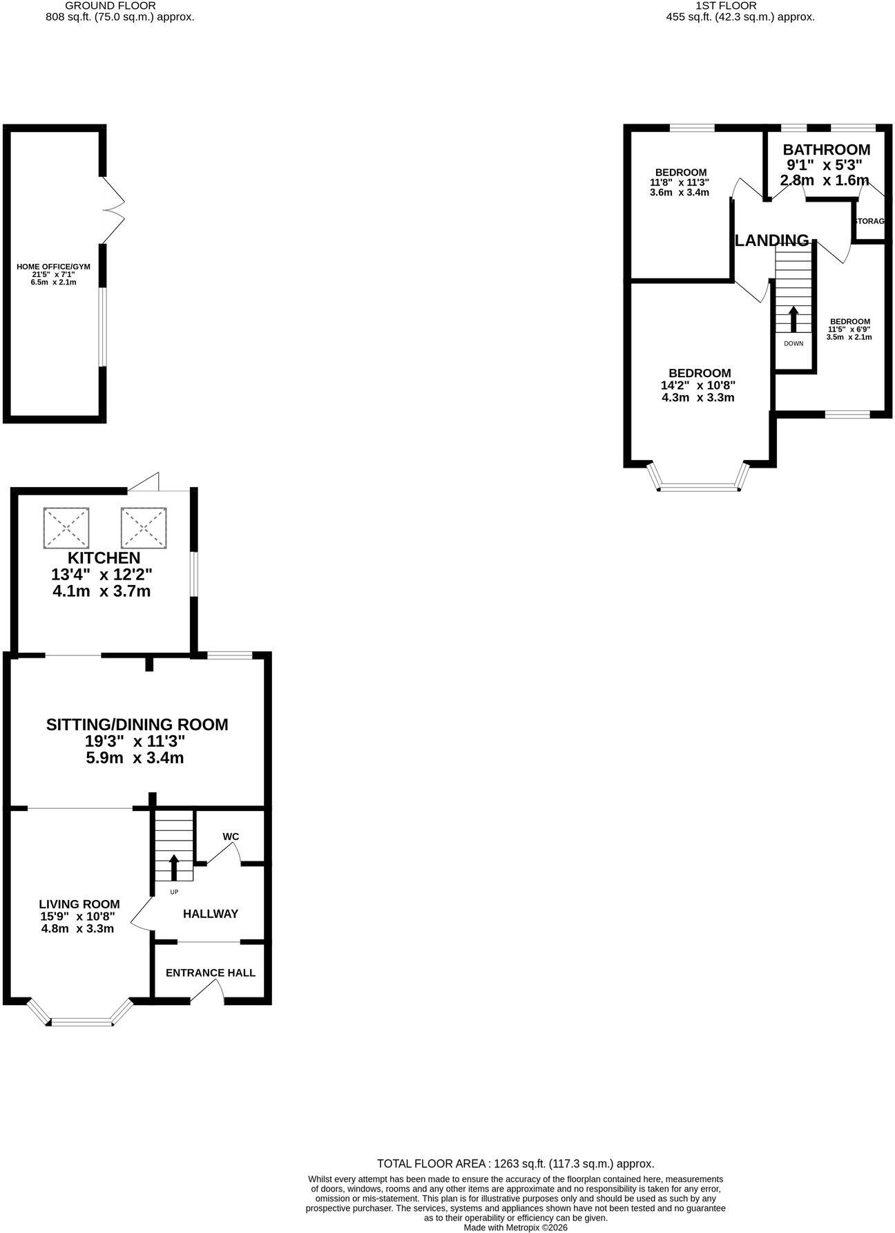 Woodstock Avenue, Cheadle Hulme floorplan