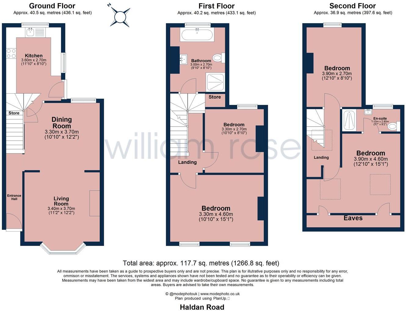 Haldan Road, Highams Park floorplan