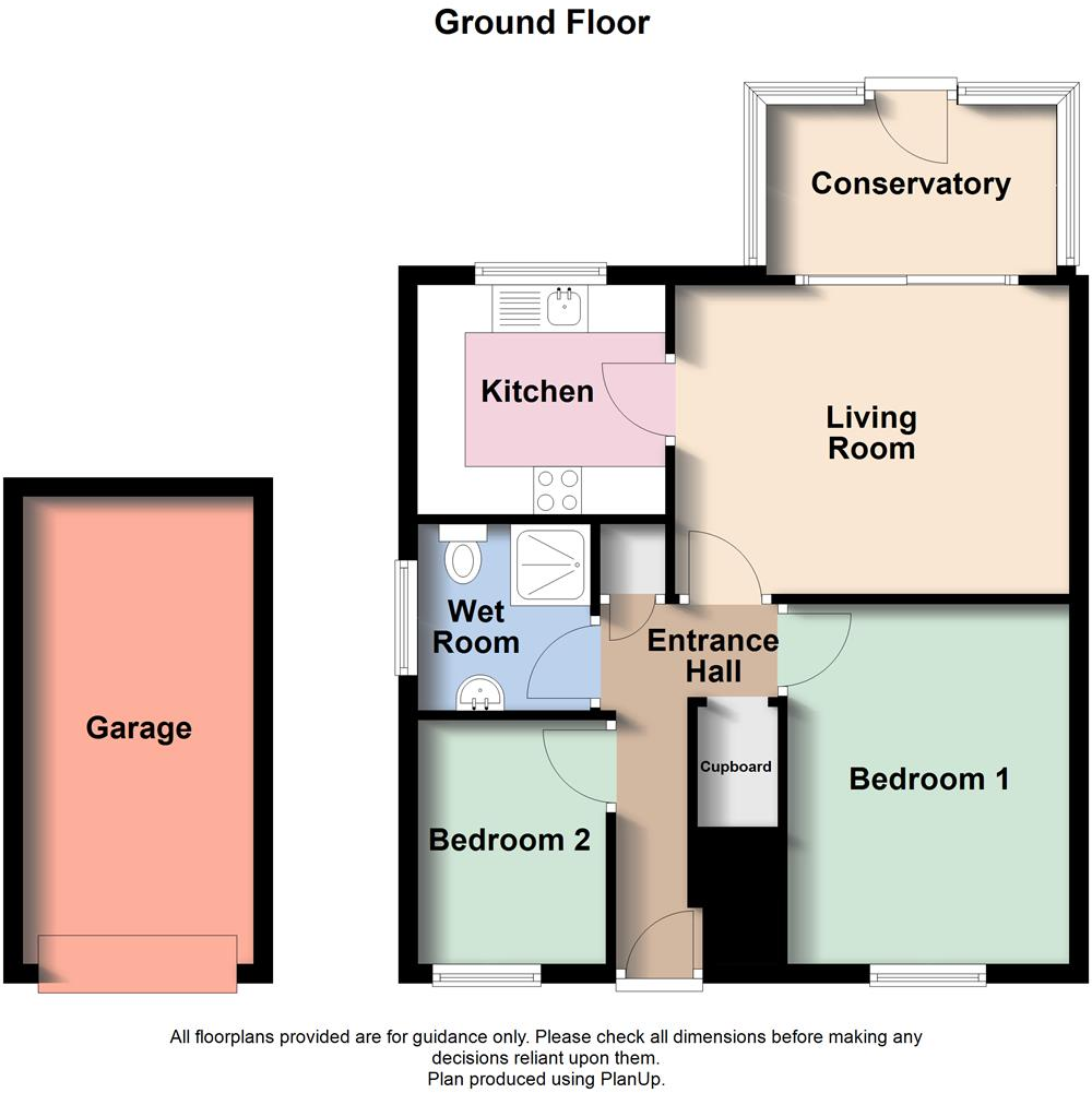 Ripon Gardens, Buxton floorplan
