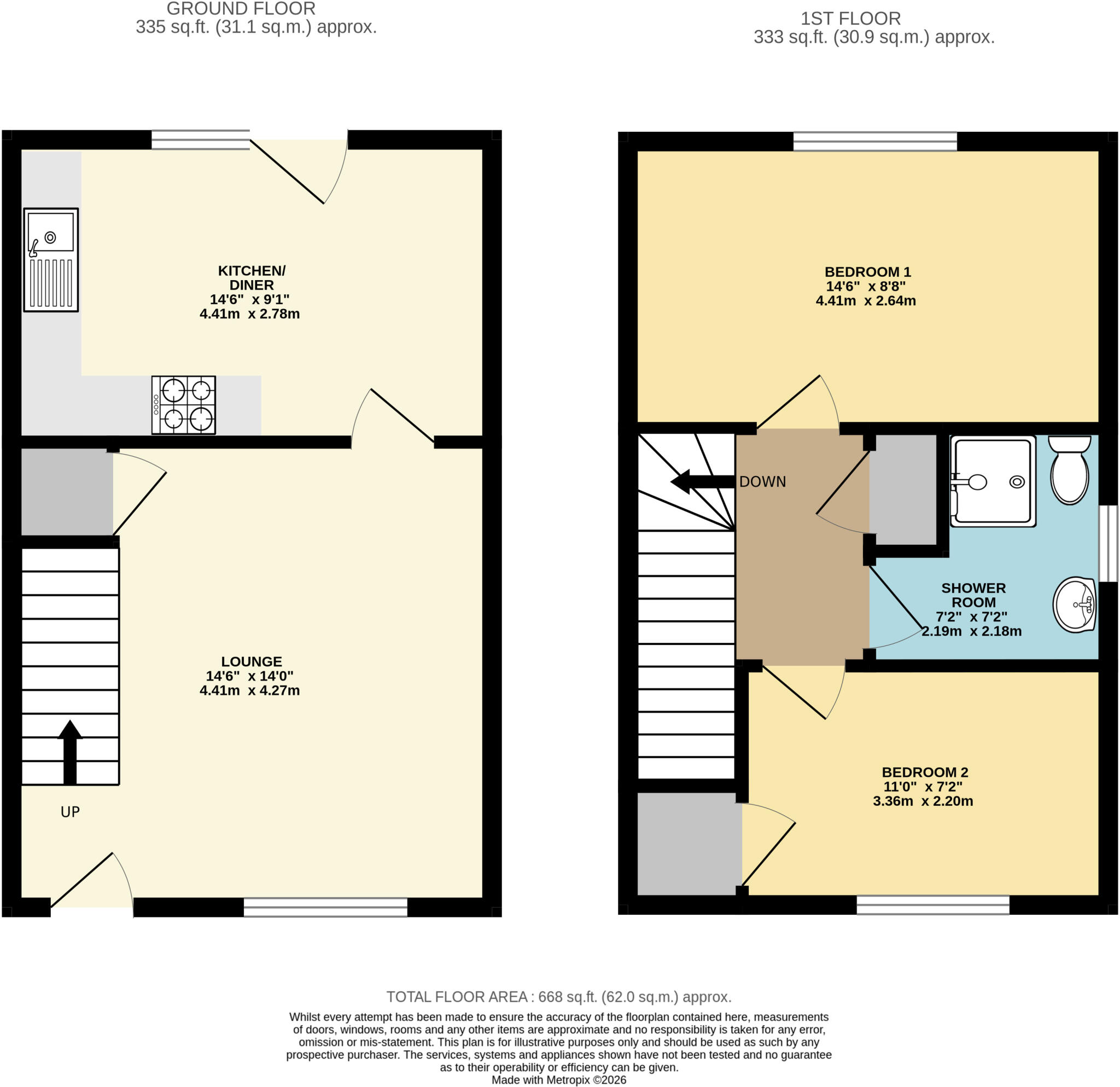 Dale Park Avenue, Winterton, Scunthorpe, DN15 floorplan
