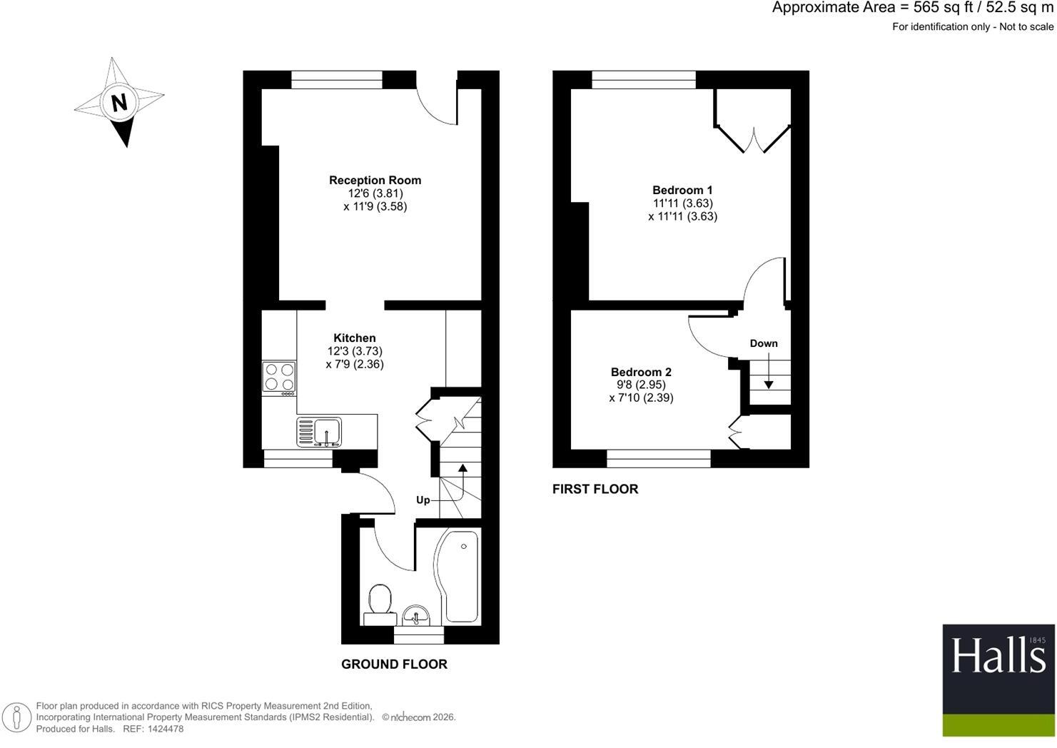 Mount Pleasant, Ruabon, Wrexham. floorplan